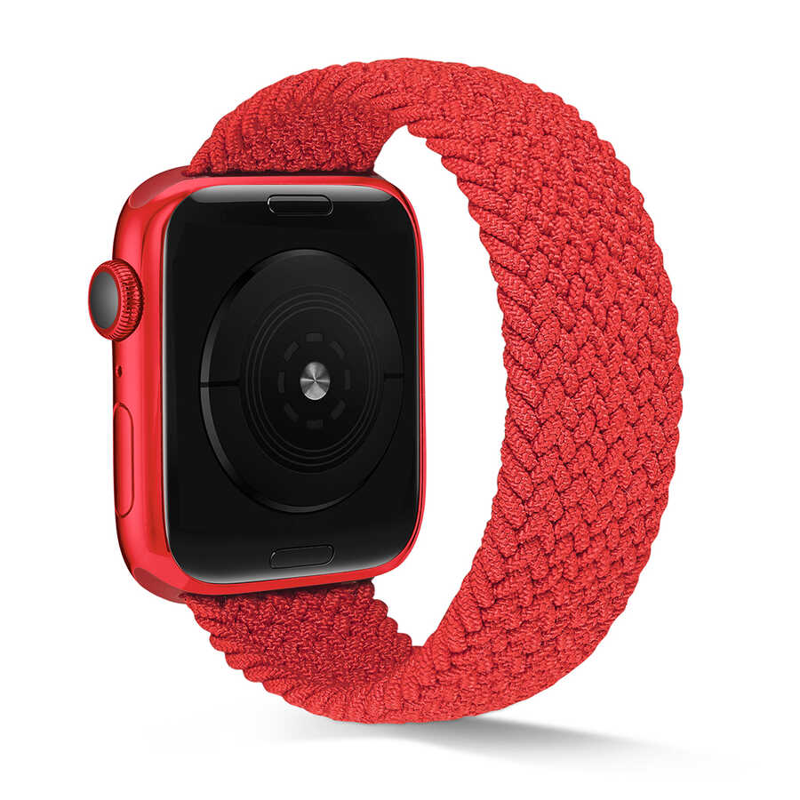 Apple Watch 40mm KRD-38 Medium Kordon - Kırmızı