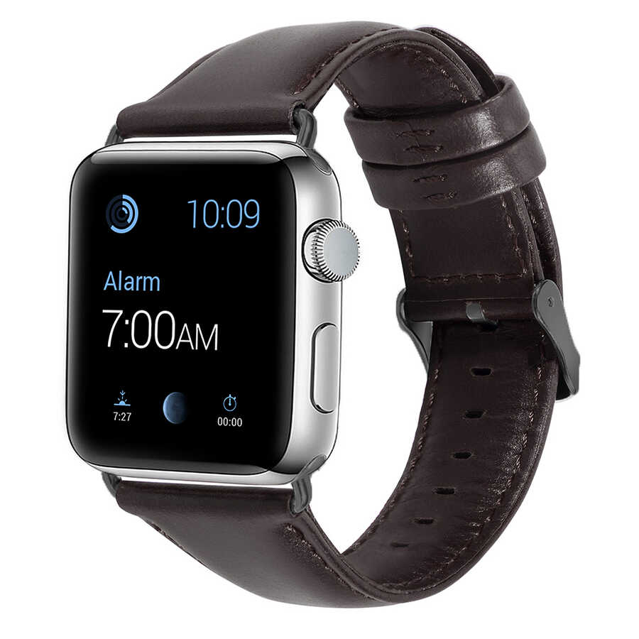 ​​​Apple Watch 40mm Luxury Leather Deri Kordon - NO1