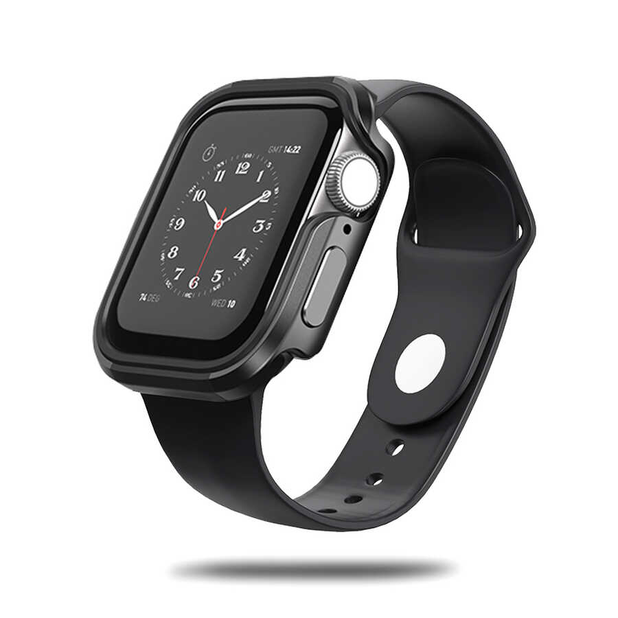 Apple Watch 40mm Wiwu Defense Watch Kapak - Gri