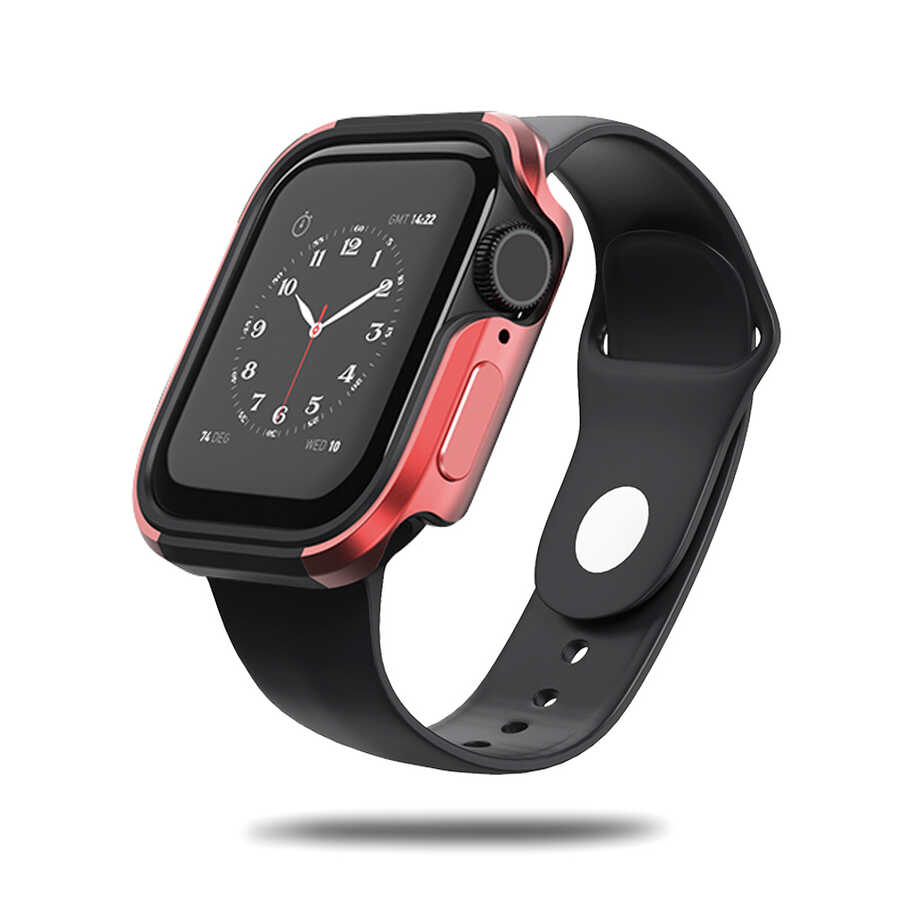 Apple Watch 40mm Wiwu Defense Watch Kapak - Kırmızı