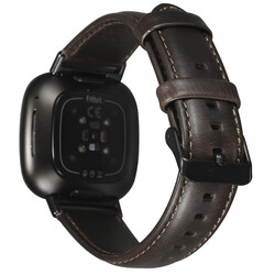 Apple Watch 40mm Wiwu Leather Watchband Deri Kordon - Thumbnail