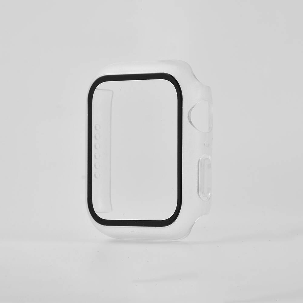 Apple Watch 40mm Zore 01 Kasa ve Ekran Koruyucu - Şeffaf