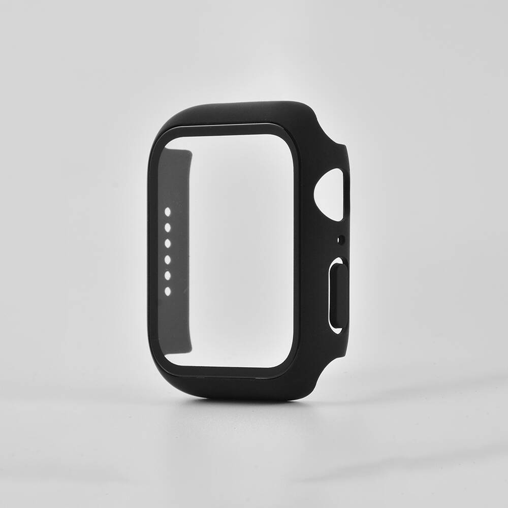 Apple Watch 40mm Zore 01 Kasa ve Ekran Koruyucu - Siyah