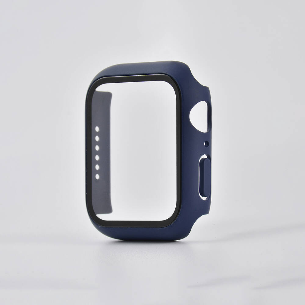 Apple Watch 40mm Zore 01 Kasa ve Ekran Koruyucu - Lacivert