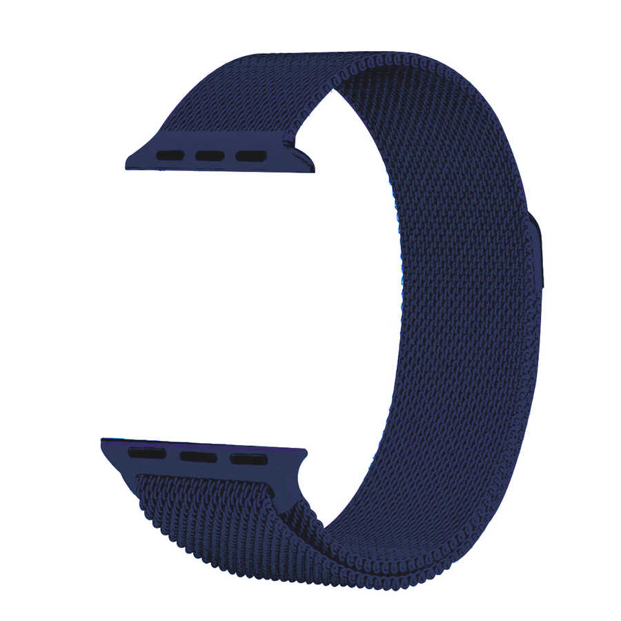 Apple Watch 40mm Zore KRD-01 Metal Kordon - Lacivert