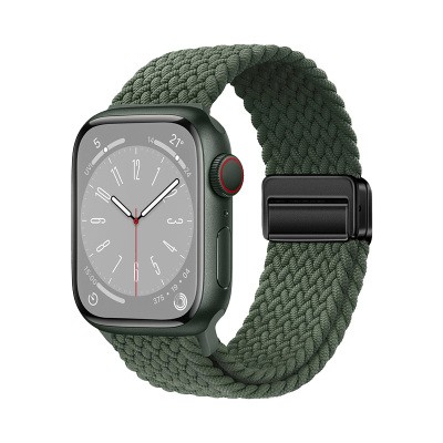 Apple Watch 40mm Zore KRD-134 Örgü Tasarımlı Hasır Kordon Strap Kayış - 2