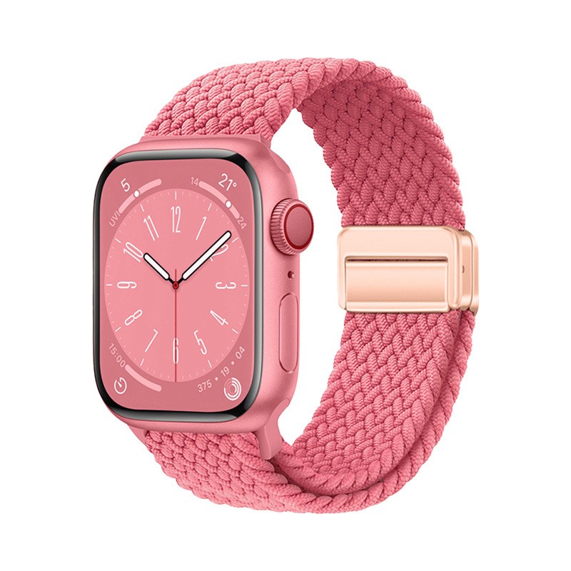 Apple Watch 40mm Zore KRD-134 Örgü Tasarımlı Hasır Kordon Strap Kayış - 6