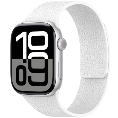 Apple Watch 40mm Zore KRD-136 Kabartma Desenli Silikon Kordon - Zore