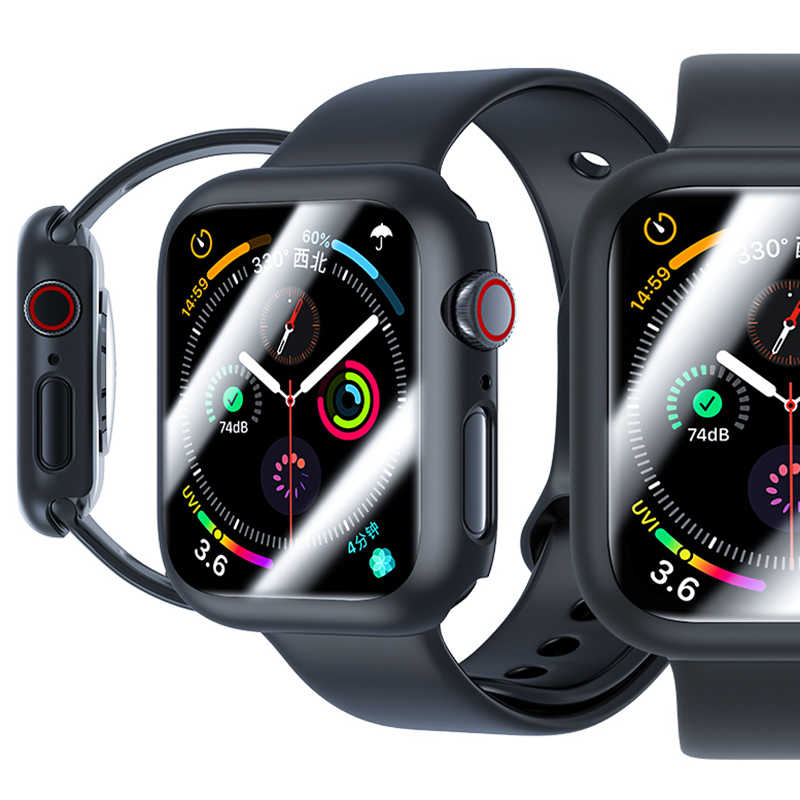 Apple Watch 40mm Zore Watch Gard Ekran Koruyucu - Siyah