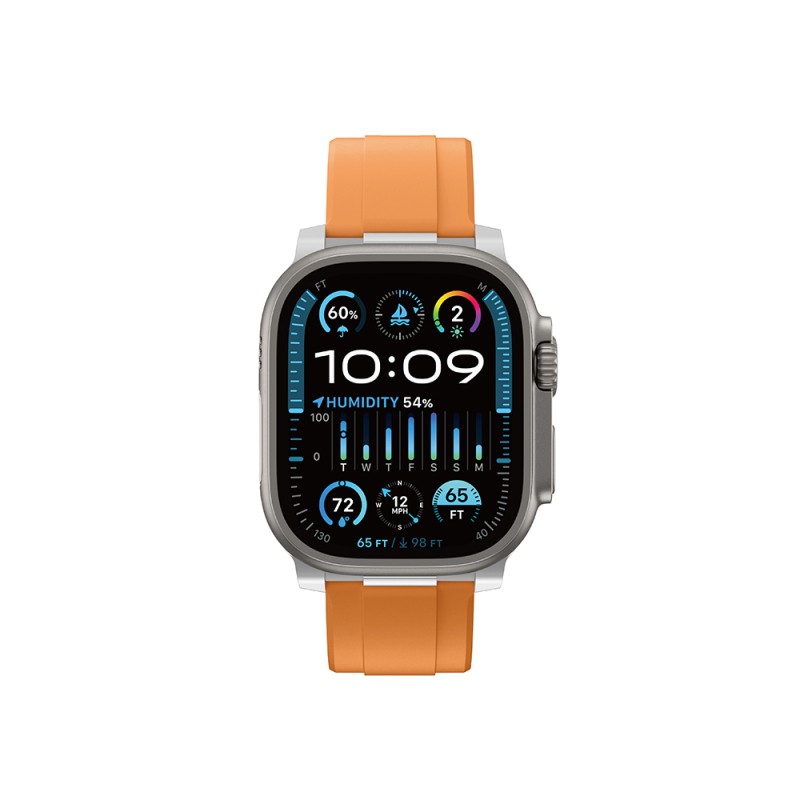 Apple Watch 42mm Amazingthing Titan Chrono Silicone Band - 6