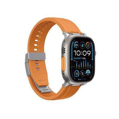 Apple Watch 42mm Amazingthing Titan Chrono Silicone Band - 8
