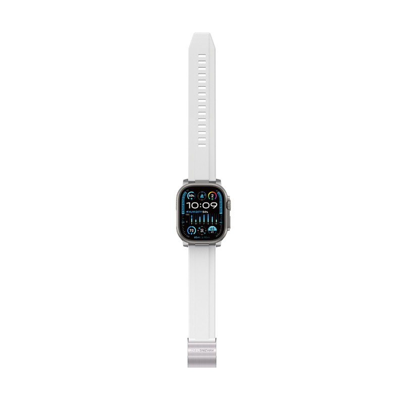Apple Watch 42mm Amazingthing Titan Chrono Silicone Band - 12