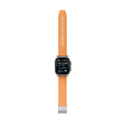 Apple Watch 42mm Amazingthing Titan Chrono Silikon Kordon - 13