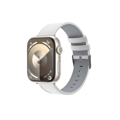 Apple Watch 42mm Benks Vintage Genuine Leather Serisi Deri Kordon Strap Kayış - Benks