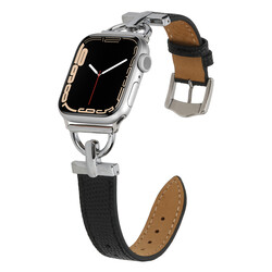 ​​​Apple Watch 42mm KRD-53 Deri Kordon - Zore