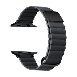​​​Apple Watch 42mm KRD-78 PU Deri Kordon Strap Kayış - Zore