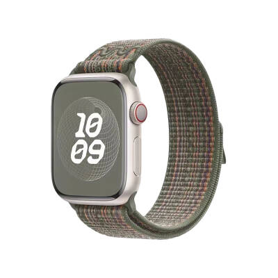 Apple Watch 42mm KRD-91 Hasır Kordon Strap Kayış - Zore