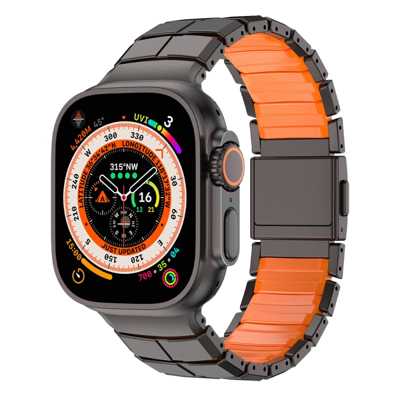 Apple Watch 42mm Mohseven iWatch Titancore No.1 Metal Kordon - 1