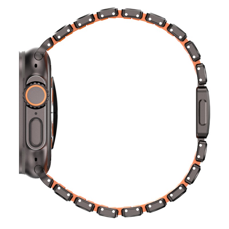 Apple Watch 42mm Mohseven iWatch Titancore No.2 Çelik Kordon - 7