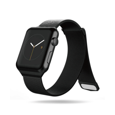 Apple Watch 42mm Raptic Hybrid Serisi Metal Hasır Kordon - Raptic