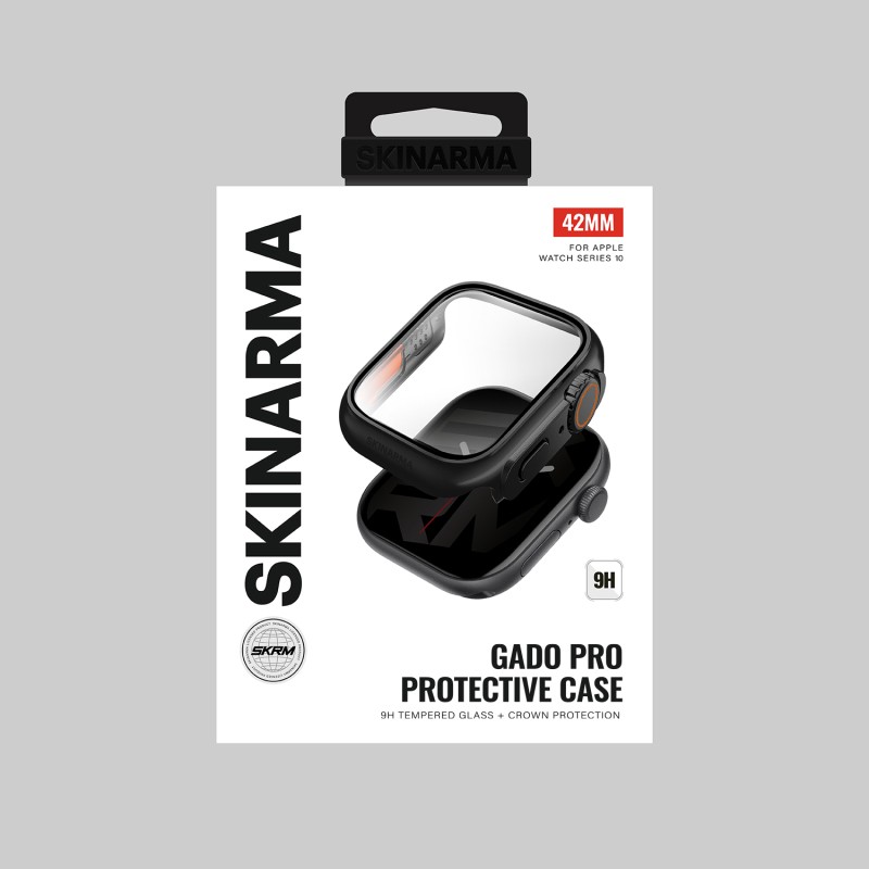 Apple Watch 42mm Skinarma Gado Pro Digital Crown Protective Case and Screen Protector - 5