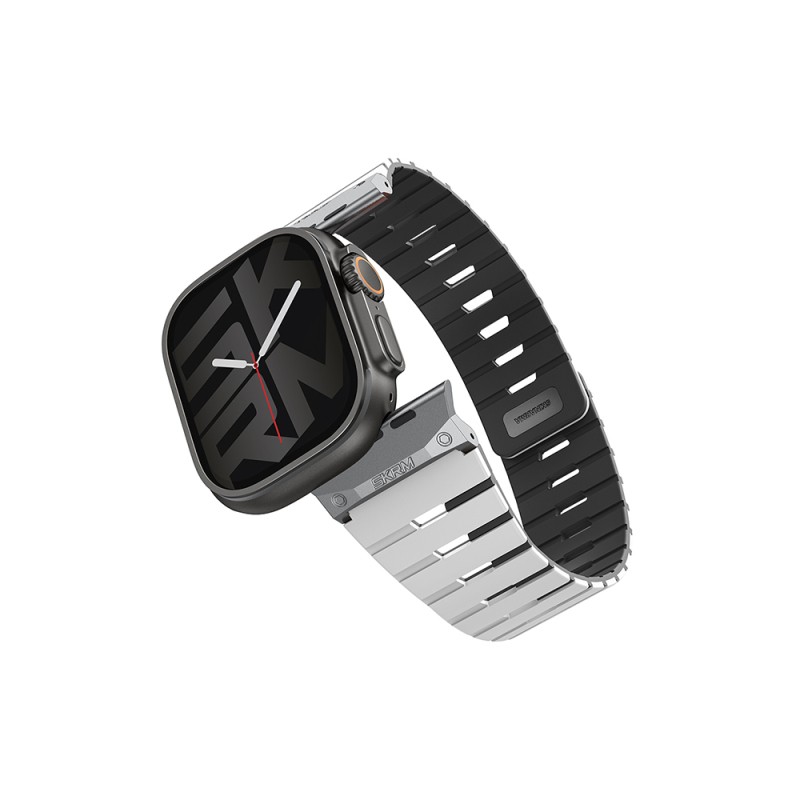 Apple Watch 42mm Skinarma Gemini Serisi TPU Magnetik Silikon Kordon - 3
