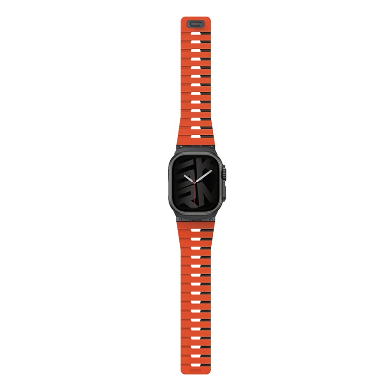 Apple Watch 42mm Skinarma Gemini Serisi TPU Magnetik Silikon Kordon - 16