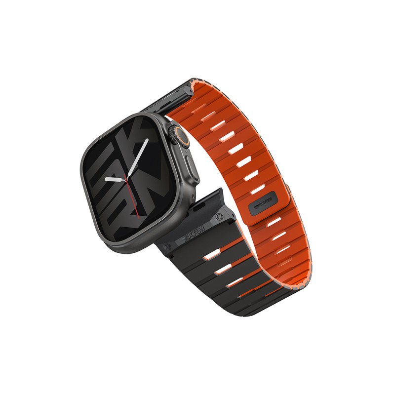 Apple Watch 42mm Skinarma Gemini Serisi TPU Magnetik Silikon Kordon - 7