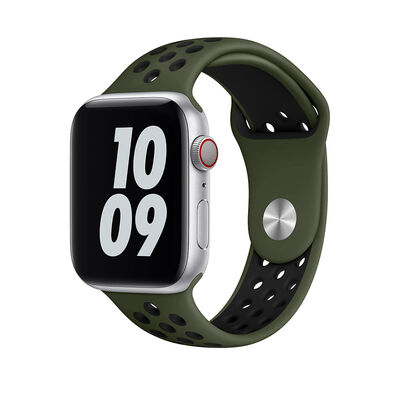 Apple Watch 42mm Wiwu Dual Color Sport Band Silikon Kordon