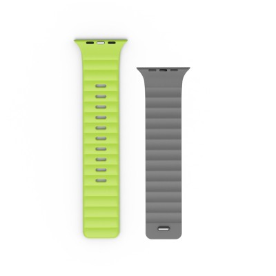 Apple Watch 42mm Wiwu Mag Secur Serisi Silikon Kordon - 9