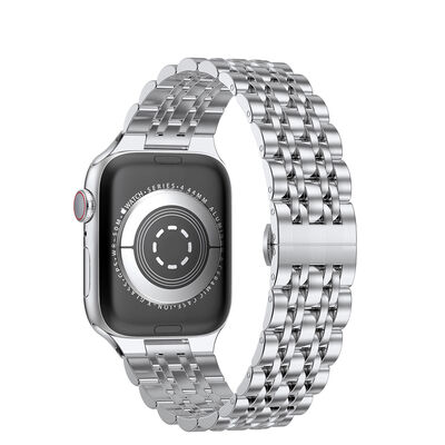 Apple Watch 42mm Wiwu Seven Beads Steel Belt Metal Kordon