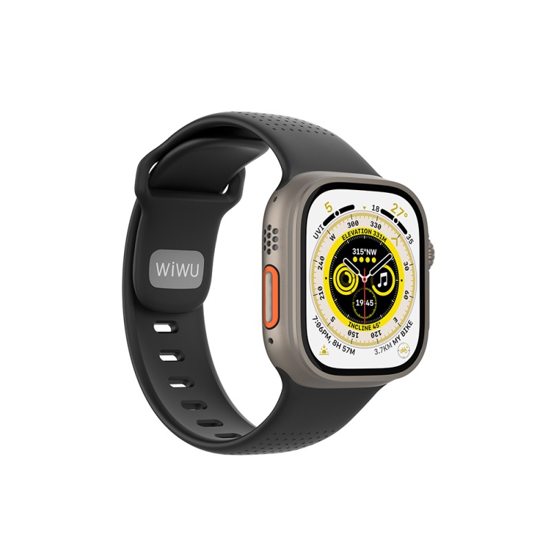 Apple Watch 42mm Wiwu Wi-WB0201 Comf Secur Series Silicone Band - 3