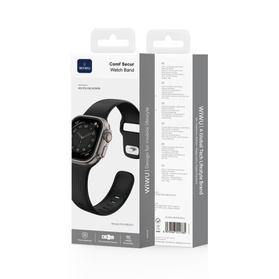 Apple Watch 42mm Wiwu Wi-WB0201 Comf Secur Serisi Silikon Kordon - 17