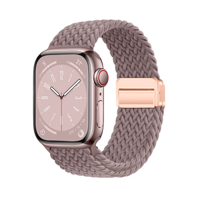 Apple Watch 42mm Zore KRD-134 Örgü Tasarımlı Hasır Kordon Strap Kayış - Zore