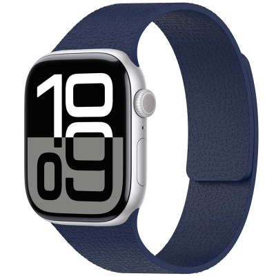 Apple Watch 42mm Zore KRD-136 Kabartma Desenli Silikon Kordon - Zore
