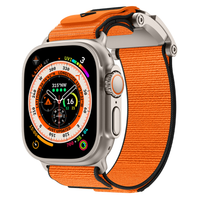 Apple Watch 42mm Zore KRD-154 Naylon Kumaş Hasır Örgülü Kordon - Zore