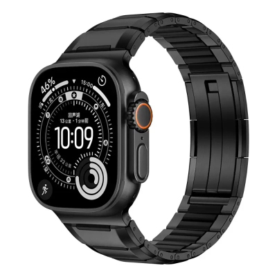 Apple Watch 42mm Zore KRD-155 Metal Silikon Kordon - Zore