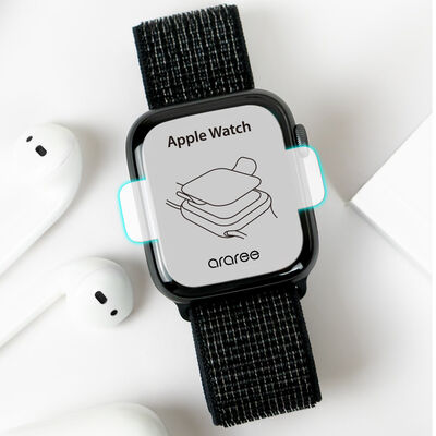 Apple Watch 44mm Araree Pure Diamond Ekran Koruyucu