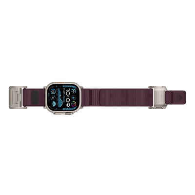 Apple Watch 44mm Mohseven iWatch Mecha Sport Hasır Kordon - 23