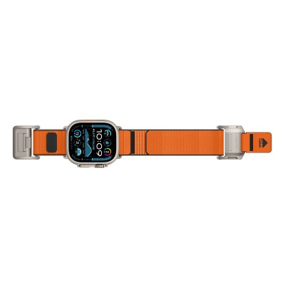 Apple Watch 44mm Mohseven iWatch Mecha Sport Hasır Kordon - 25
