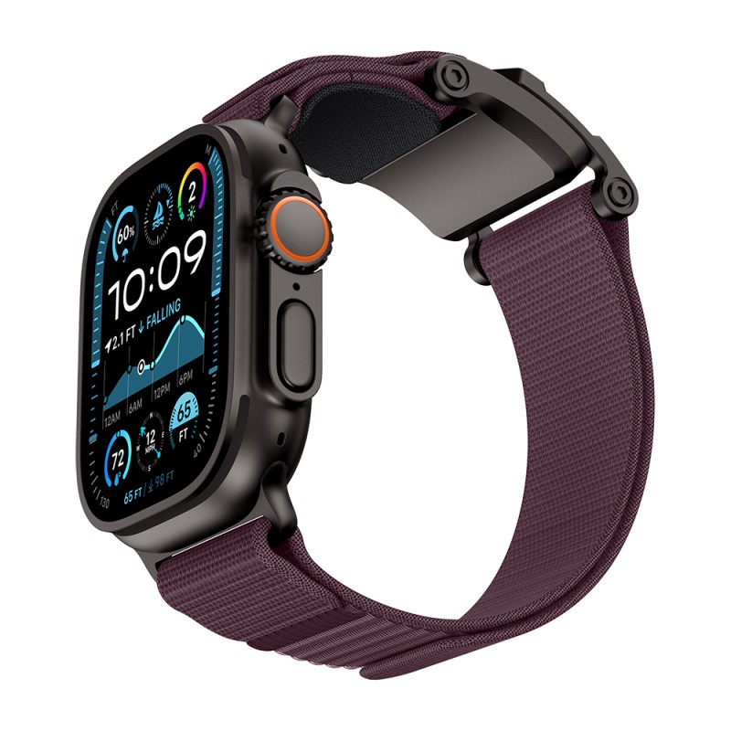 Apple Watch 44mm Mohseven iWatch Mecha Sport Mesh Band - 4