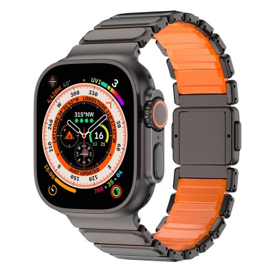 Apple Watch 44mm Mohseven iWatch Titancore No.2 Çelik Kordon - 2