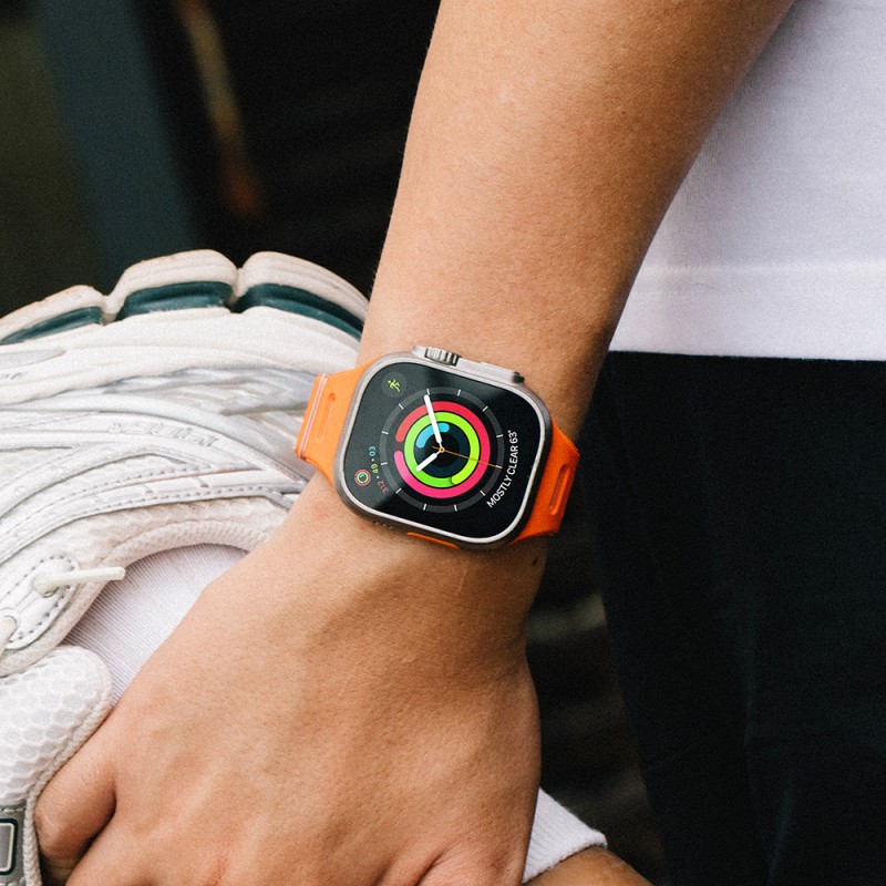 Apple Watch 44mm Native Union Active Watch Band Serisi Silikon Kordon - 31