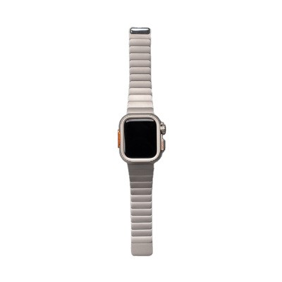 Apple Watch 44mm Zore KRD-126 Hard Case Protective Metal Band - 14