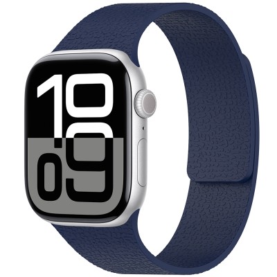 Apple Watch 44mm Zore KRD-136 Embossed Patterned Silicone Band - 8