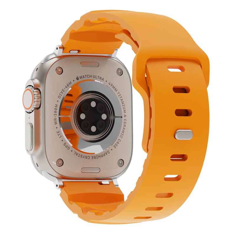 Apple Watch 44mm Zore KRD-143 Silikon Kordon - 9
