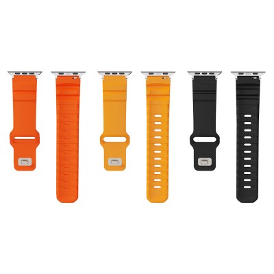 Apple Watch 44mm Zore KRD-143 Silikon Kordon - 35
