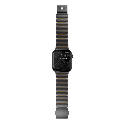 Apple Watch 44mm Zore KRD-149 Metal Silikon Kordon - 12