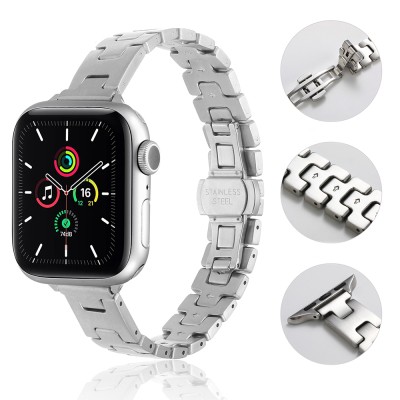 Apple Watch 44mm Zore KRD-150 Metal Kordon - 12