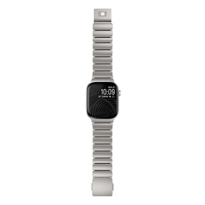 Apple Watch 44mm Zore KRD-152 Titanyum Silikon Kordon - 9